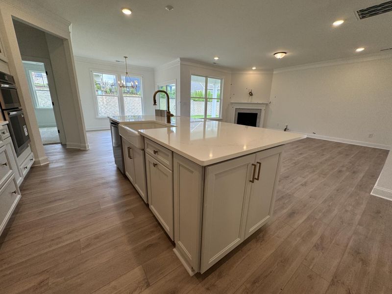 Furnished interior view inside a new home in The Meadows at Laurelbrook, Sherrills Ford (Image 10).