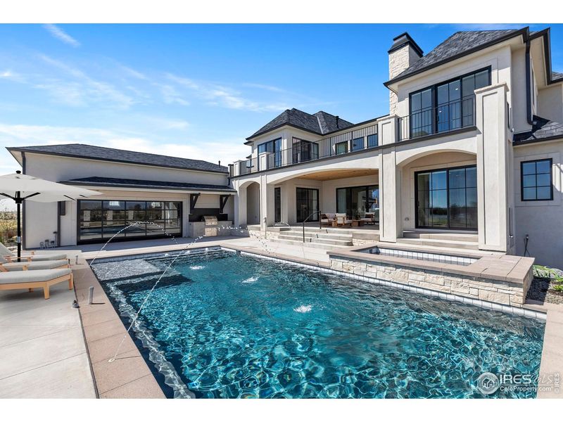 Exterior details and patio area of a home in , Fort Collins (Image 25).