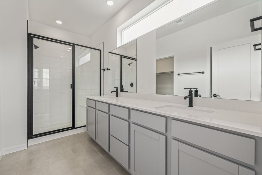 Furnished interior view inside a new home in Painted Prairie, Aurora (Image 13).
