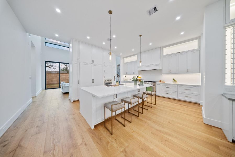 Furnished interior view inside a new home in , Houston (Image 26).