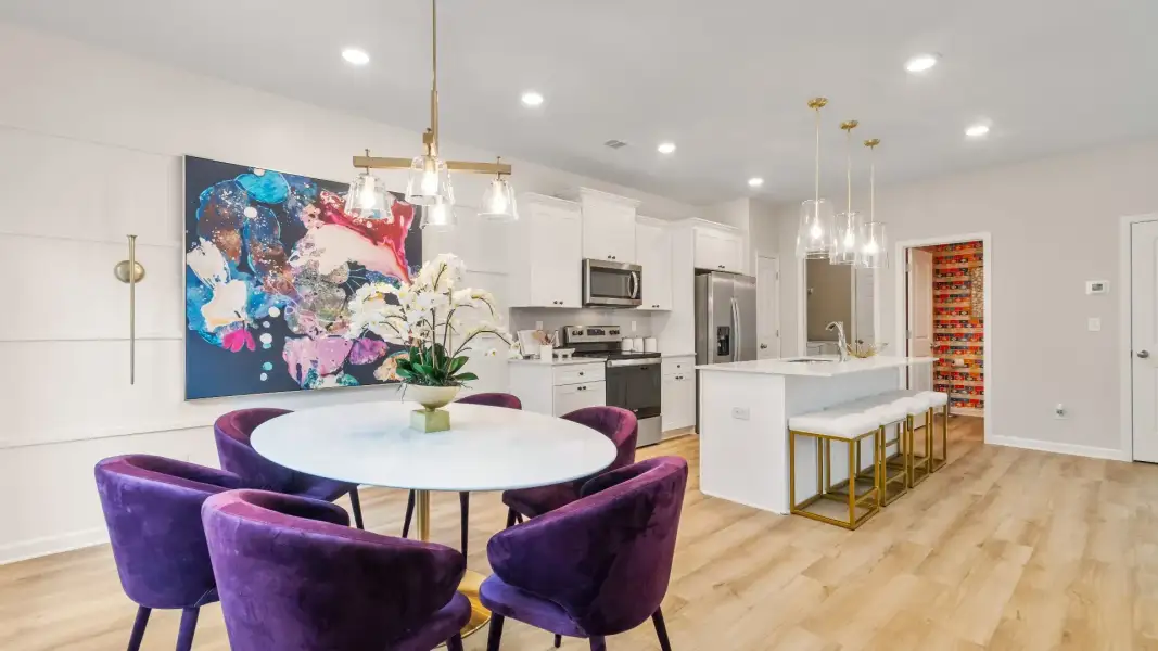 Furnished interior view inside a new home in Diamante, Stockbridge (Image 13).