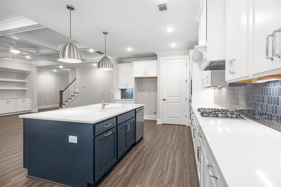 Furnished interior view inside a new home in , Cumming (Image 6).