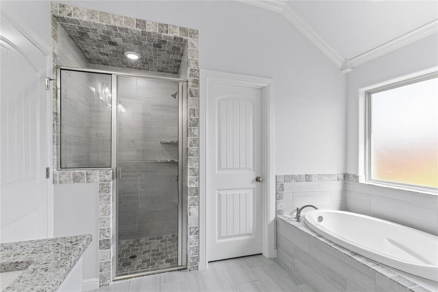 Furnished interior view inside a new home in , Springtown (Image 12).