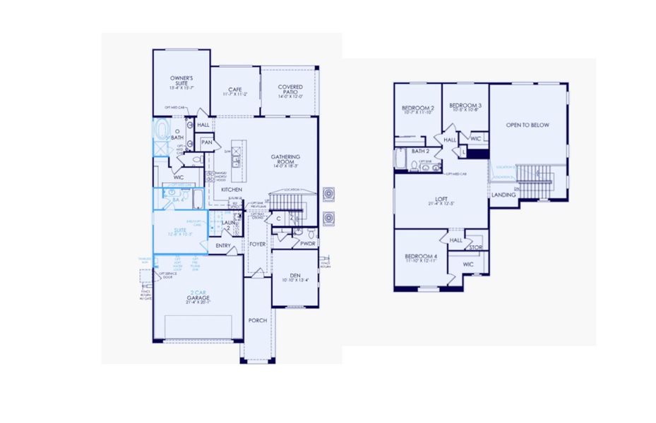 2D floor plan layout of this home in Legado West, Queen Creek, AZ (Image 3). 2D floor plan layout of this home in Legado West, Queen Creek, AZ (Image 3).