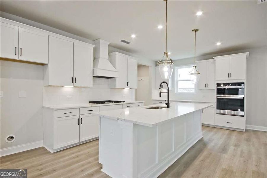 Furnished interior view inside a new home in The Paddocks at Doc Hughes, Buford (Image 29).