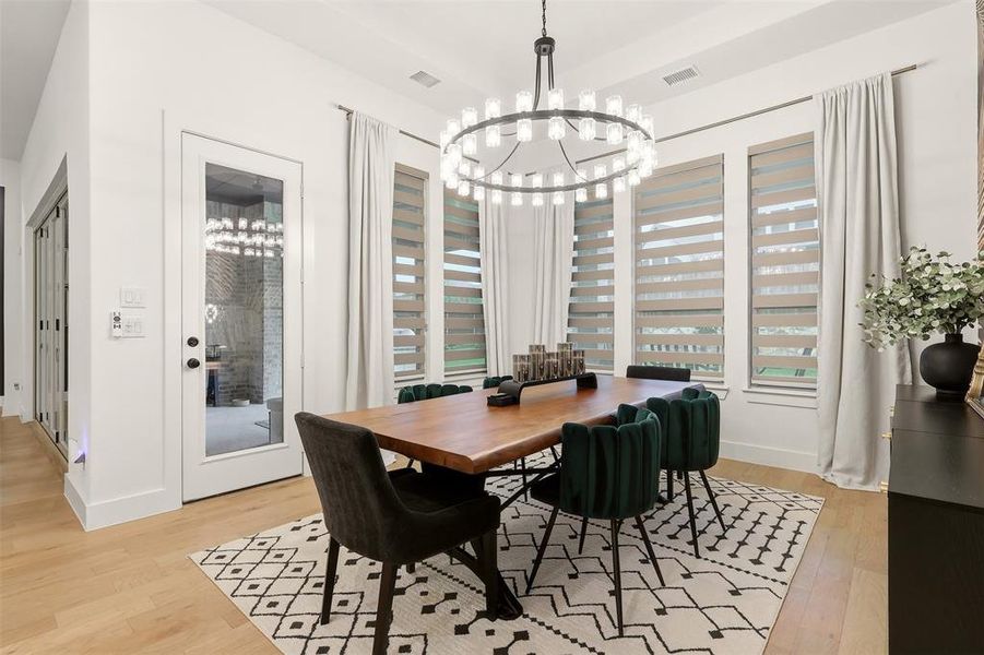 Open Concept Dinning