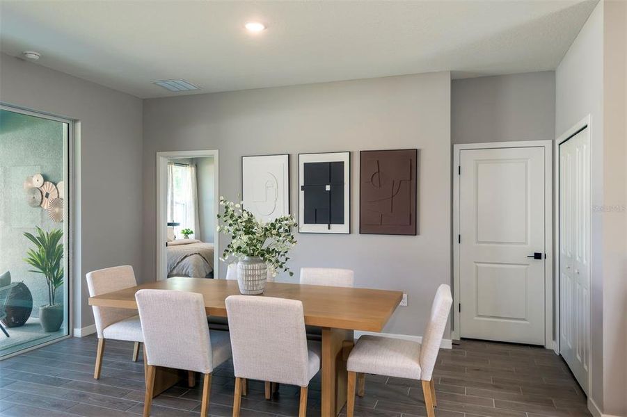 Furnished interior view inside a new home in Marion Oaks, Ocala (Image 12).
