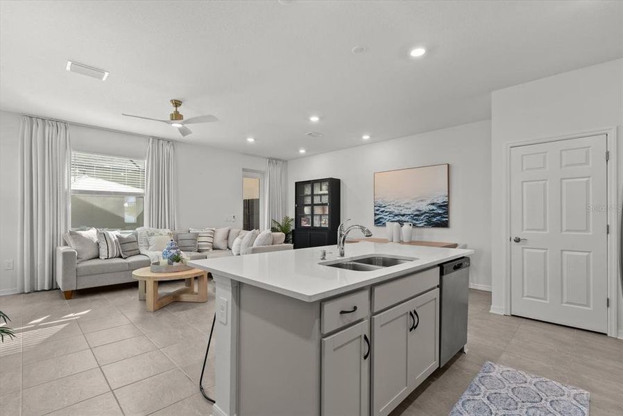 Furnished interior view inside a new home in , Sarasota (Image 17).