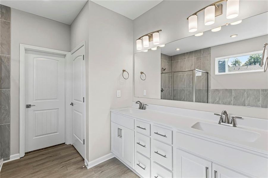 Furnished interior view inside a new home in The Reserve At Liberty Park, Braselton (Image 7). Furnished interior view inside a new home in The Reserve At Liberty Park, Braselton (Image 7).