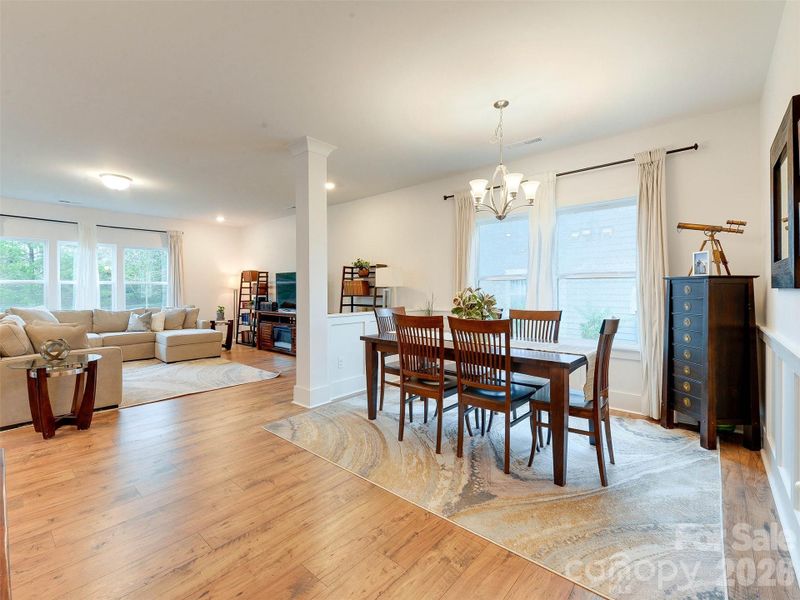 Furnished interior view inside a new home in , York (Image 16).