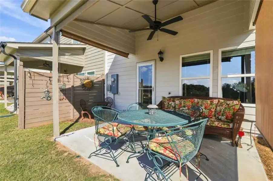 Exterior details and patio area of a home in , Jasper (Image 30).