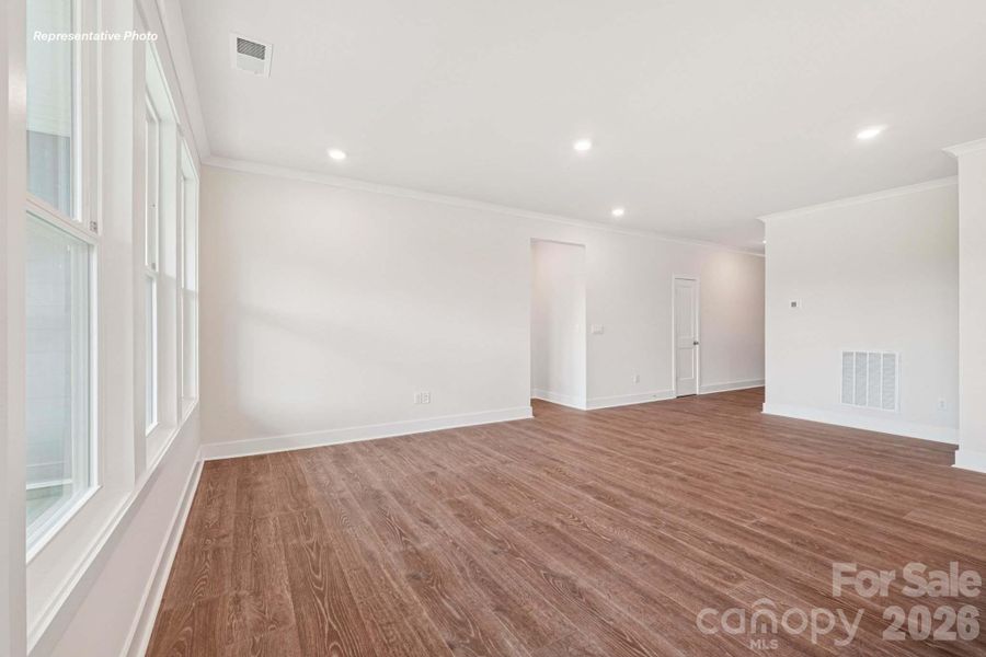 Spacious, unfurnished interior of a new home in Westport, York (Image 10).
