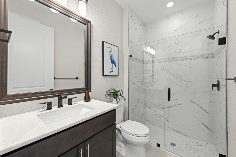 Furnished interior view inside a new home in Del Webb Tradition, Port St. Lucie (Image 43). Furnished interior view inside a new home in Del Webb Tradition, Port St. Lucie (Image 43).