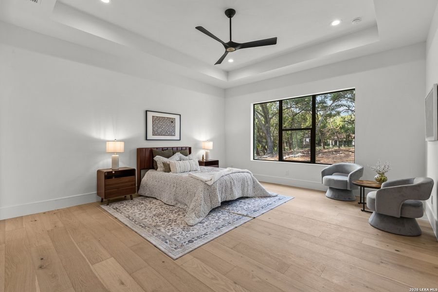 Furnished interior view inside a new home in , Boerne (Image 27).