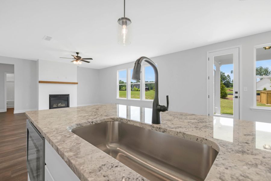Close-up of interior finishes inside a home in Maddox Landing, Hoschton (Image 16).