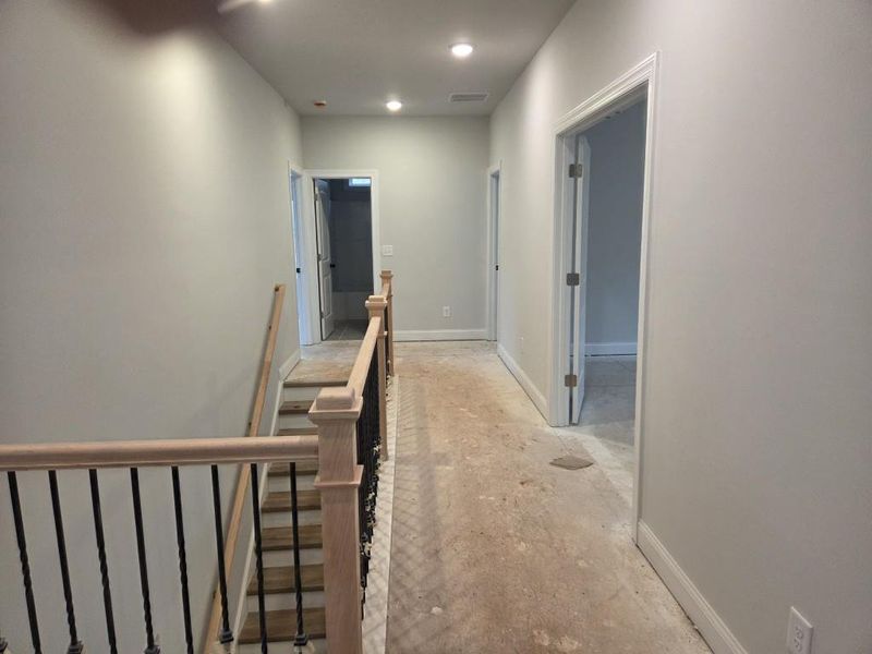 In-progress construction of a new home in Ruby Creek Estates, Atlanta, GA (Image 53).