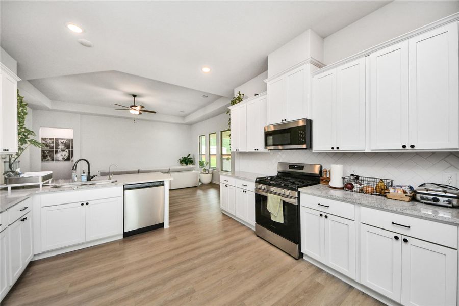 Furnished interior view inside a new home in Barton Place, Cleveland (Image 15).