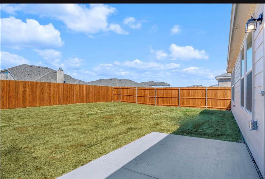 Exterior details and patio area of a home in , Forney (Image 3). Exterior details and patio area of a home in , Forney (Image 3).