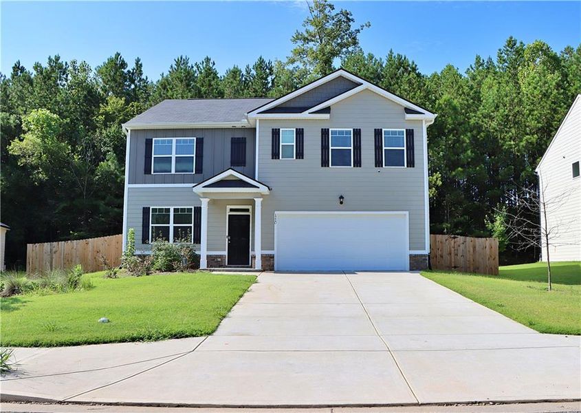 Front exterior of a new home in , Atlanta, GA, highlighting curb appeal (Image 2).