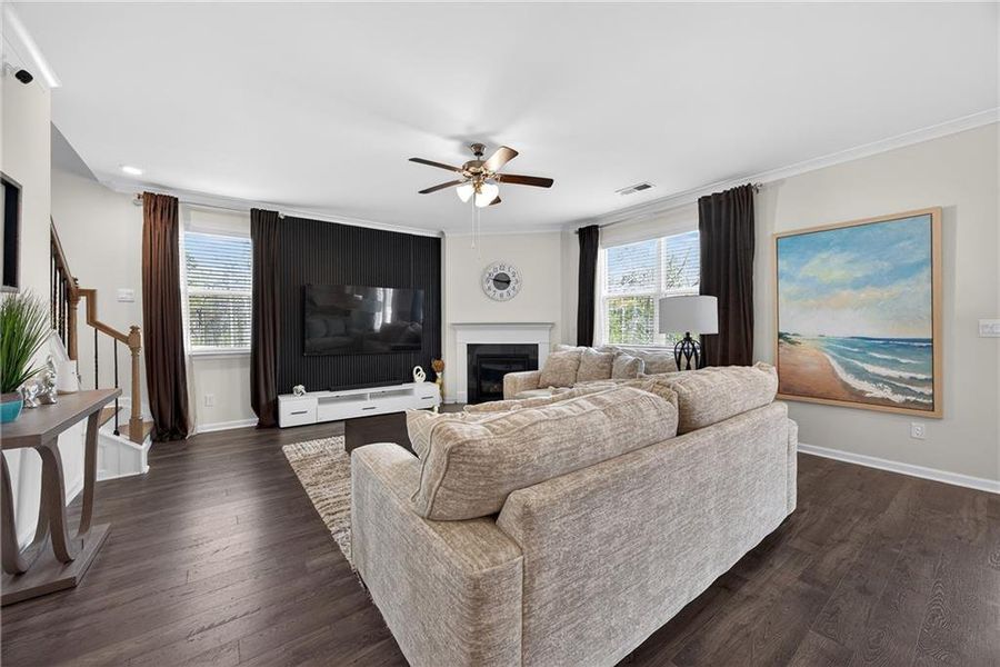 Furnished interior view inside a new home in Independence, Loganville (Image 37).