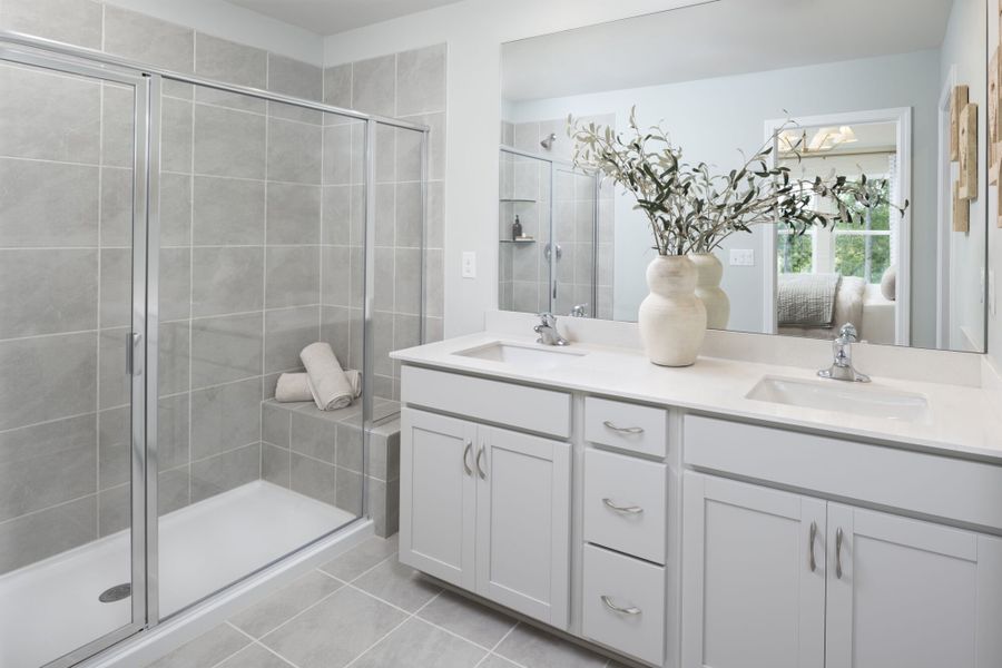 Vienna Model private full primary bath