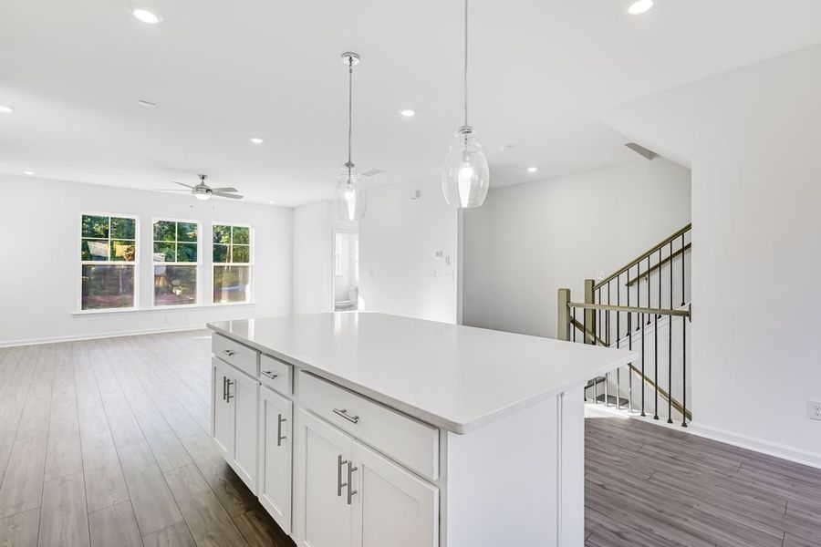 Furnished interior view inside a new home in Chandler Run, Tucker (Image 5).