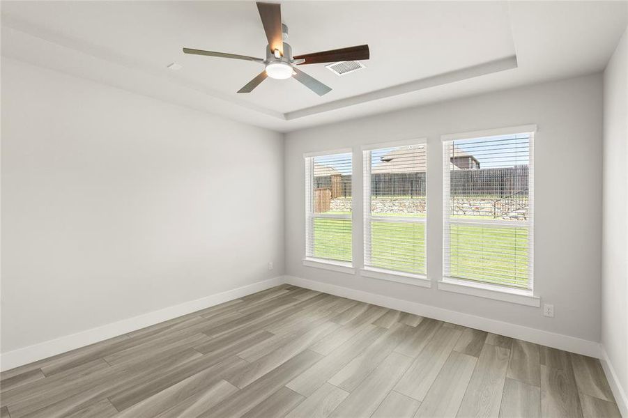 Spacious, unfurnished interior of a new home in Grayhawk Addition, Forney (Image 27). Spacious, unfurnished interior of a new home in Grayhawk Addition, Forney (Image 27).