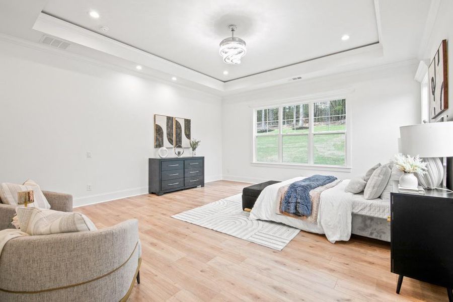 Furnished interior view inside a new home in , Dacula (Image 34).