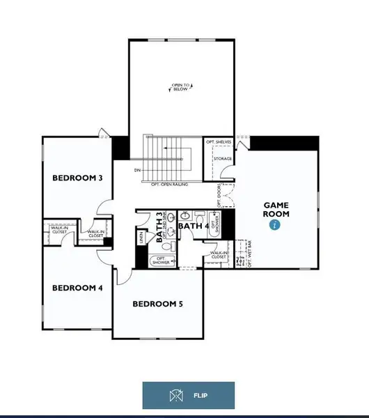2D floor plan layout of this home in , Hockley, TX (Image 3).