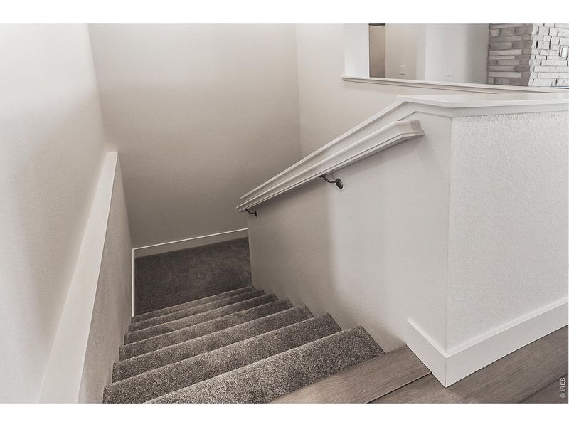 Spacious, unfurnished interior of a new home in Prairie Song Story Collection - Single Family Homes, Windsor (Image 36).