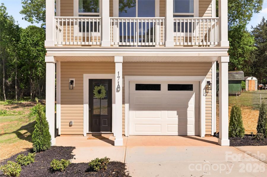 Exterior details and patio area of a home in , Mooresville (Image 3).