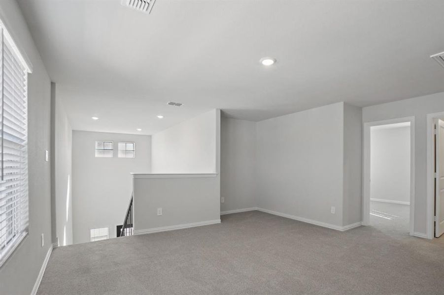 Spacious, unfurnished interior of a new home in Trails of Lavon - Spring Series, Lavon (Image 25).