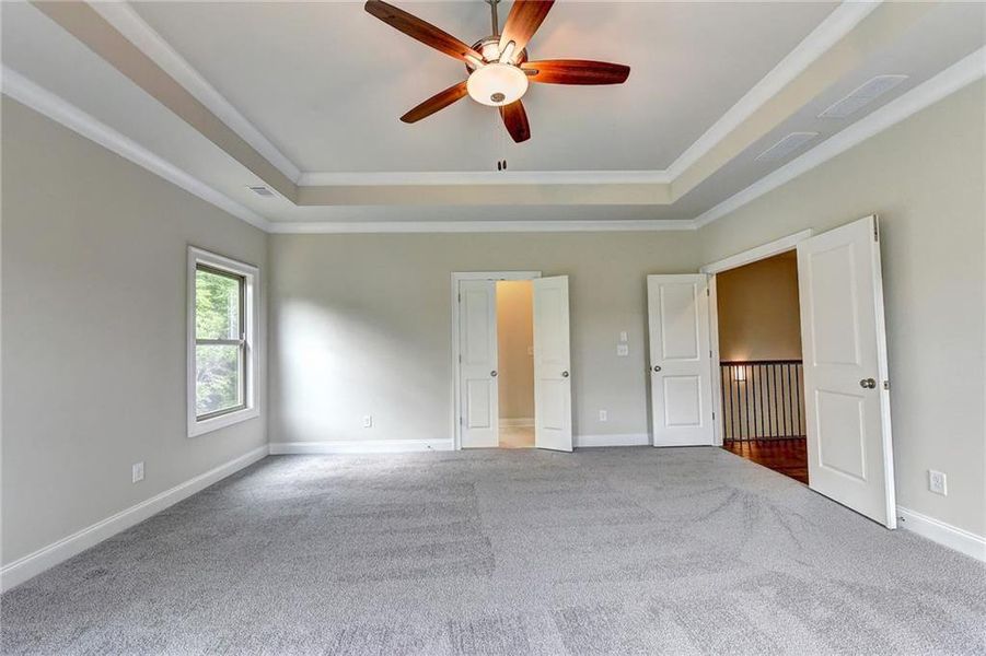 Spacious, unfurnished interior of a new home in Bellmoore Park, Duluth (Image 54).