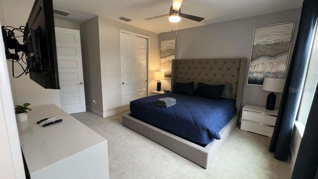 Furnished interior view inside a new home in , Reunion (Image 4).