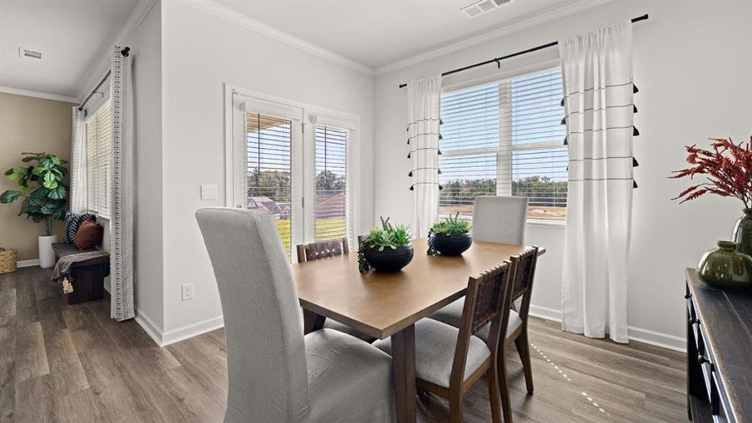Furnished interior view inside a new home in Lost Creek, Dallas (Image 9).