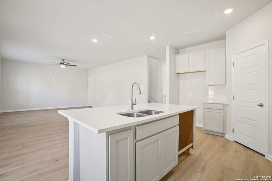 Furnished interior view inside a new home in Royal Crest, San Antonio (Image 7).