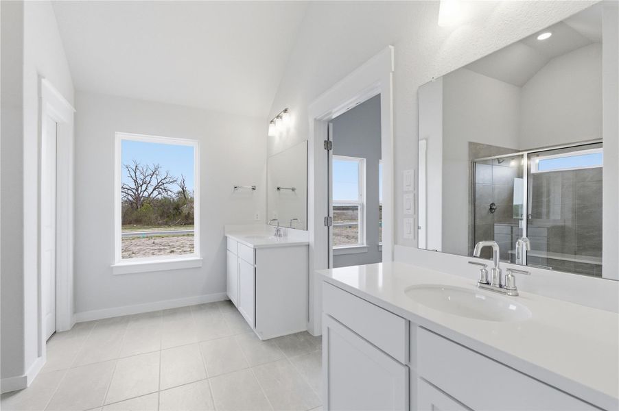 Furnished interior view inside a new home in Infinity Square, Kyle (Image 11).