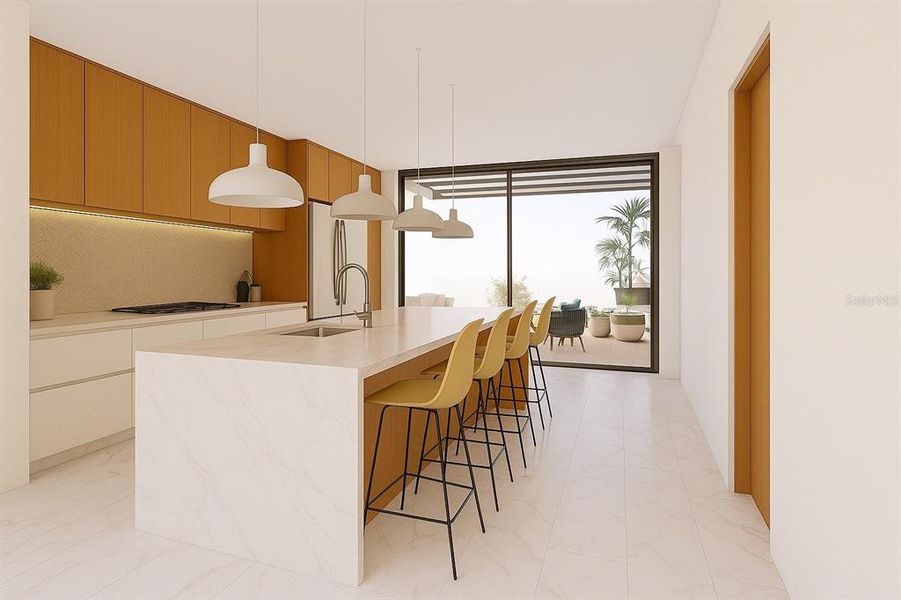 Furnished interior view inside a new home in , Port Charlotte (Image 6).
