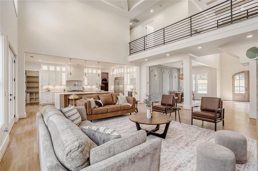 Furnished interior view inside a new home in , Grayson (Image 18).