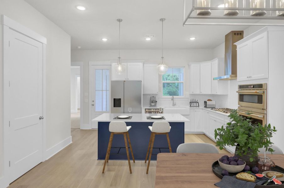 Furnished interior view inside a new home in , Johns Island (Image 17).
