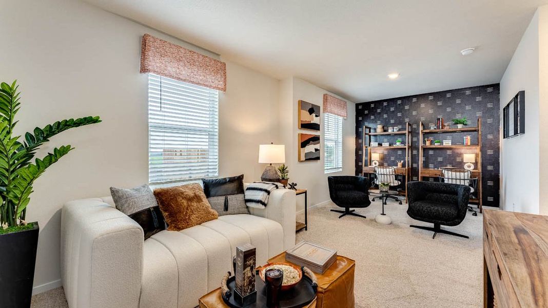 Representative furnished interior of a home built from the Rowan by D.R. Horton in Vineyards, Davie (Image 15). Representative furnished interior of a home built from the Rowan by D.R. Horton in Vineyards, Davie (Image 15).