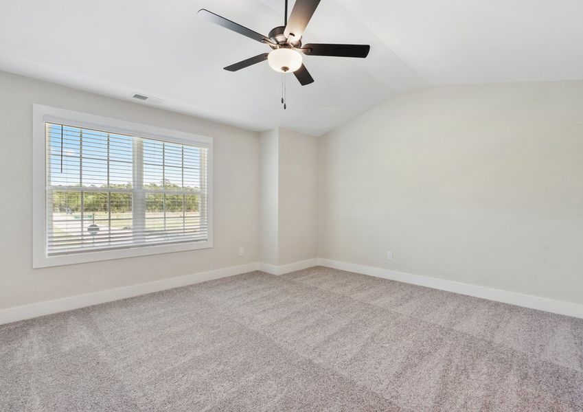 Windows let in lots of natural light