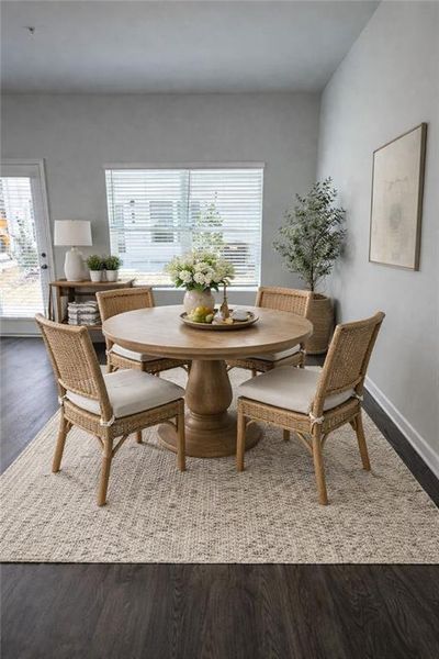 Furnished interior view inside a new home in Chastain Heights, Woodstock (Image 5).