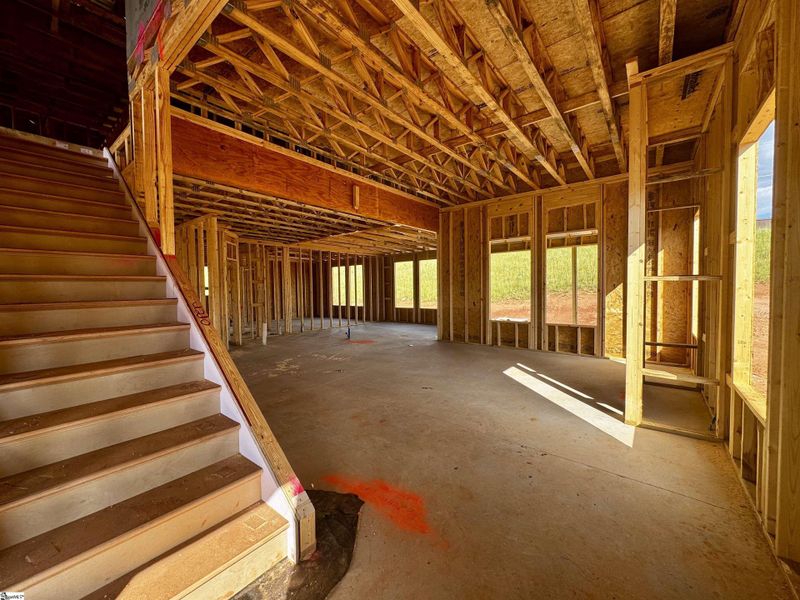 Photo is of actual home in the process of being built. Photo is of actual home in the process of being built.