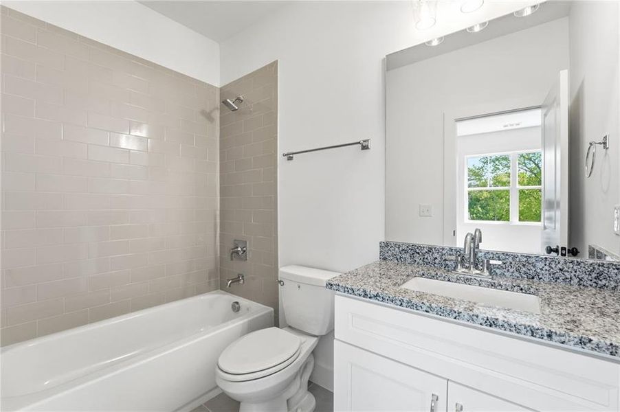Furnished interior view inside a new home in , Marietta (Image 18).