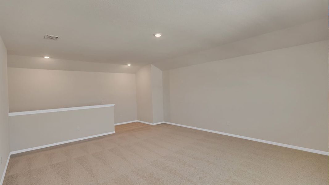 Spacious, unfurnished interior of a new home in The Preserve at Forum, Grand Prairie (Image 12). Spacious, unfurnished interior of a new home in The Preserve at Forum, Grand Prairie (Image 12).