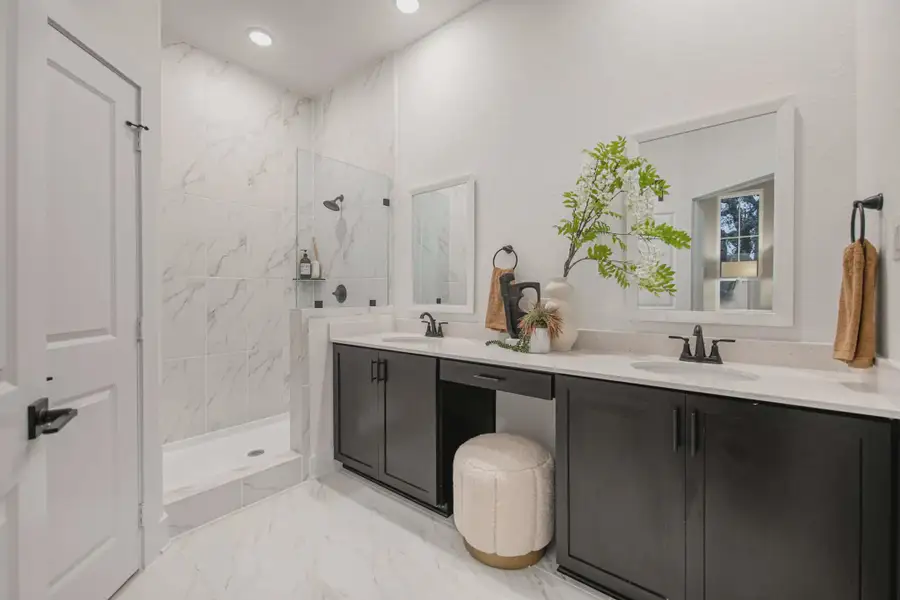 Representative furnished interior of a home built from the Athena by Chesmar Homes in Santa Rita Ranch, Liberty Hill (Image 8).