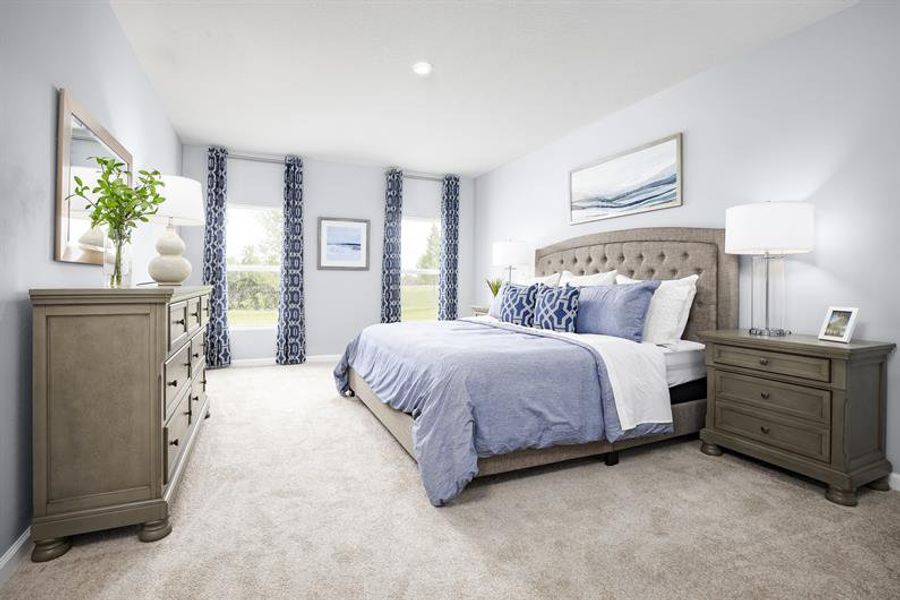 Representative furnished interior of a home built from the Palm by Ryan Homes in Terra Lago, Indiantown (Image 6).