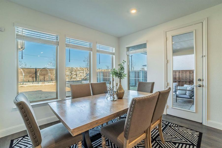 Furnished interior view inside a new home in The Ridge at Northlake, Northlake (Image 16).