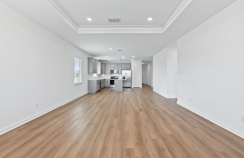 Spacious, unfurnished interior of a new home in County View, Temple (Image 18). Spacious, unfurnished interior of a new home in County View, Temple (Image 18).